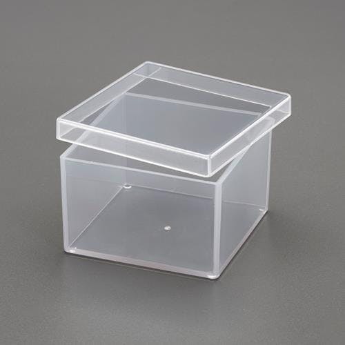 蝶プラ工業 持続性透明帯電防止ケース 98x98x61mm EA508FB-34 4550061779392【別送品】