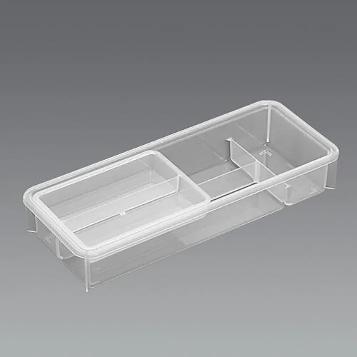 蝶プラ工業 整理用トレー(2段/ポリプロピレン) 315x128x56mm EA508FC-56 4550061779552【別送品】