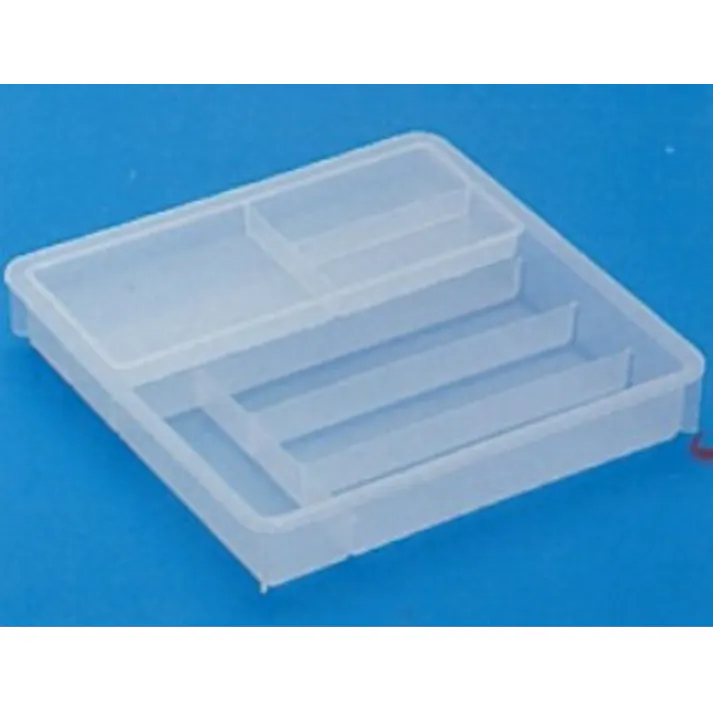 蝶プラ工業 整理用トレー(2段/ポリプロピレン) 318x318x59mm EA508FC-59 4550061779590【別送品】