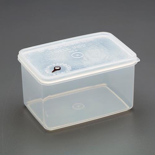 蝶プラ工業 保存容器(日付管理蓋) 137x97x78mm/700ml EA508FC-13 4550061780350【別送品】