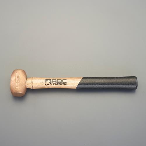 銅ハンマー(木柄) 1350g/43mm EA575ES-13 4550061822654【別送品】