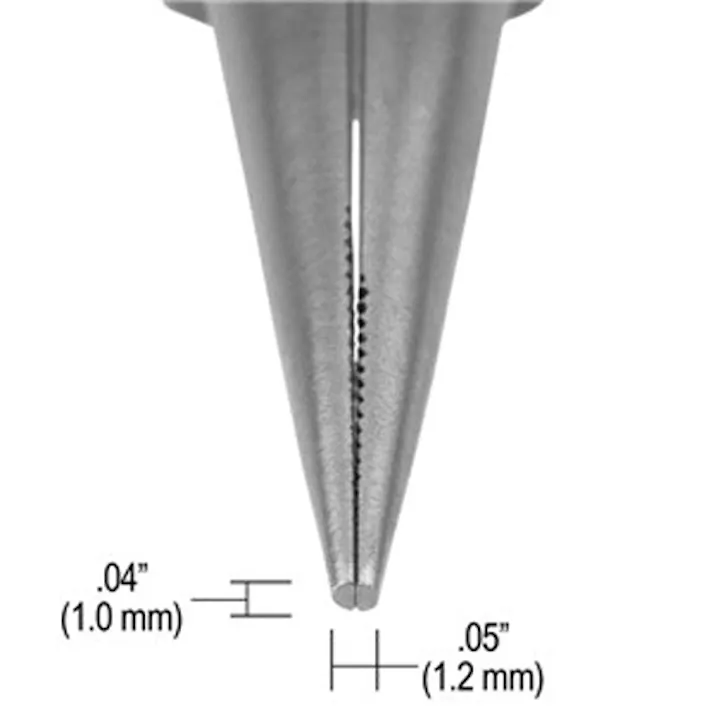精密プライヤー(ESD/半丸/バネ付) 136mm EA535B-22 4550061824443【別送品】
