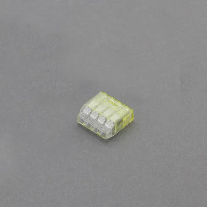 ESCO 4極 差込形電線コネクター(3個) EA538PD-14 4550061831618(CDC)【別送品】