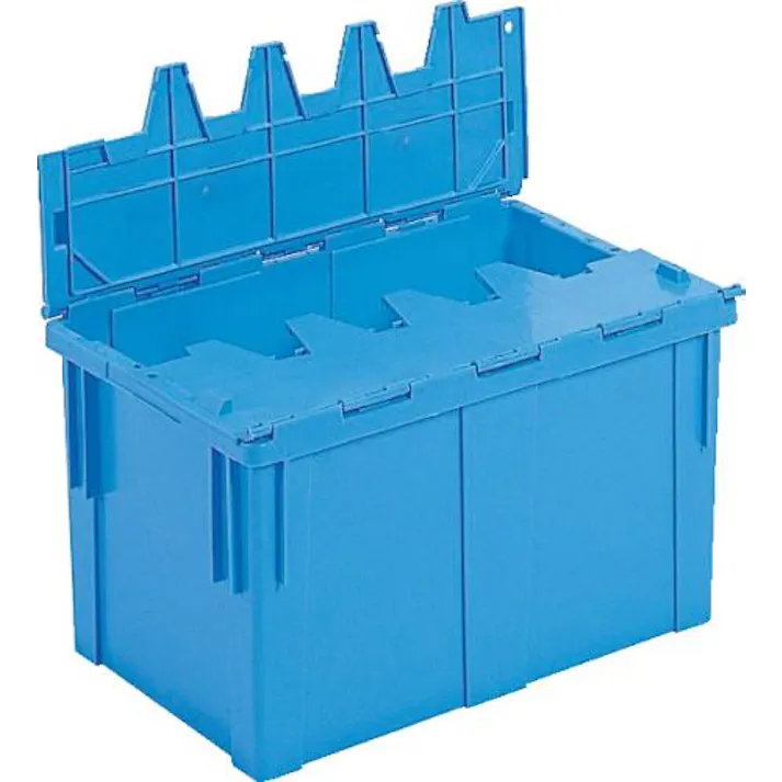 三甲(サンコー) コンテナ(青/蓋付) 545x345x320mm/43.2L EA506AA-97 4550061833360【別送品】