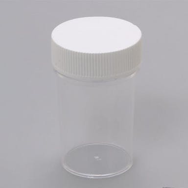 瑞穂化成工業 φ71.0x 132mm/ 350ml ポリ容器(クリアー) EA508AF-38 4550061982075(CDC)【別送品】