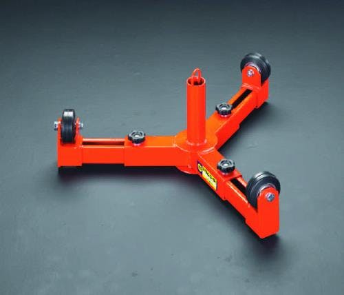 マーベル(MARVEL) ケーブルドラム用ローラー(脚部スライド式) 950mm EA632AE-2 4518340035805【別送品】