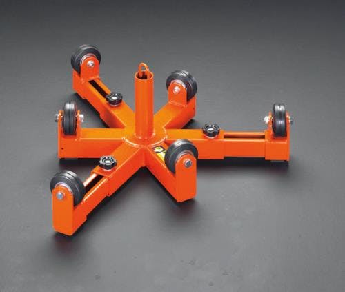 マーベル(MARVEL) ケーブルドラム用ローラー(脚部スライド式) 1200mm EA632AE-3 4518340035966【別送品】