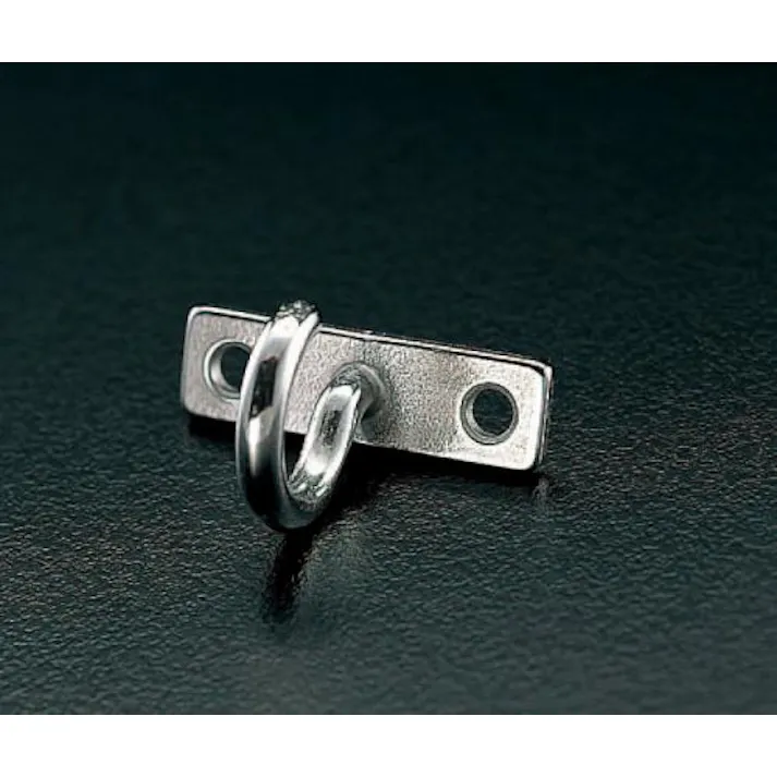 ESCO 5mm/12x40mm プレートフック(ステンレス製) EA638DL-5 4518340059337(CDC)【別送品】