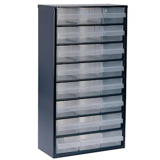 パーツキャビネット 307x150x555mm/3列 8段 EA661BA-2 4518340063556【別送品】