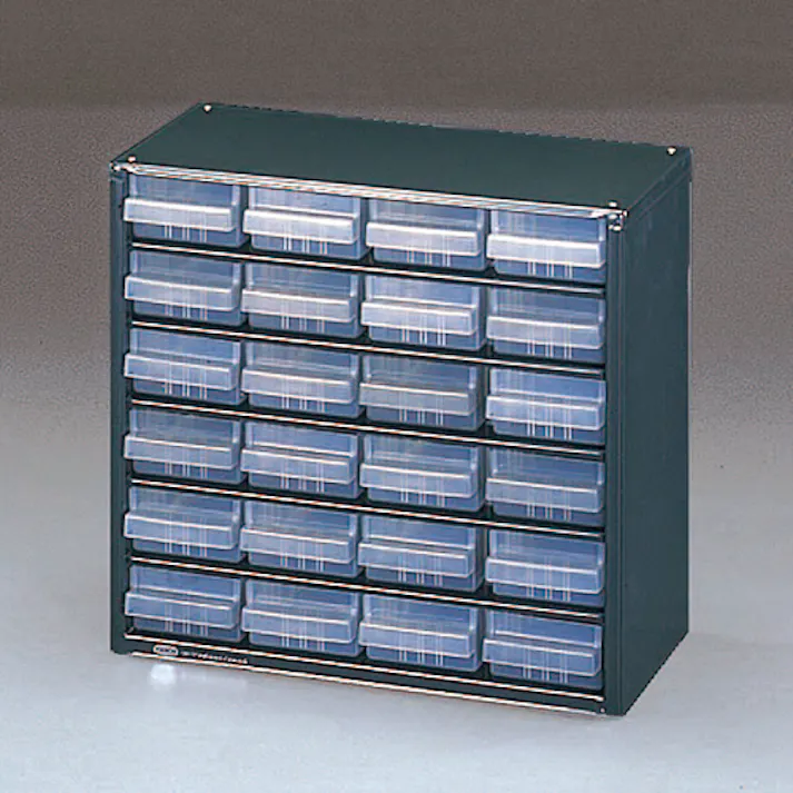 パーツキャビネット 307x150x285mm/4列 6段 EA661BC-1 4518340063617【別送品】