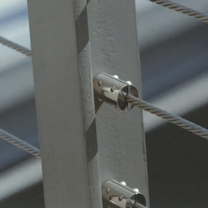 ワイヤークランプ(ステンレス製) 8mm EA638RA-8 4518340180710【別送品】