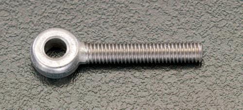 全ねじアイボルト(右ねじ/ステンレス製) M8x30mm EA638SB-8 4518340204249【別送品】