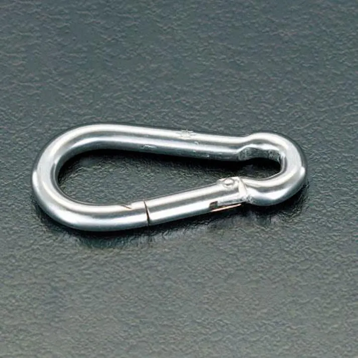 ESCO 50x 4.8mm スナップフック(ステンレス製) EA638JP-1 4518340215160(CDC)【別送品】