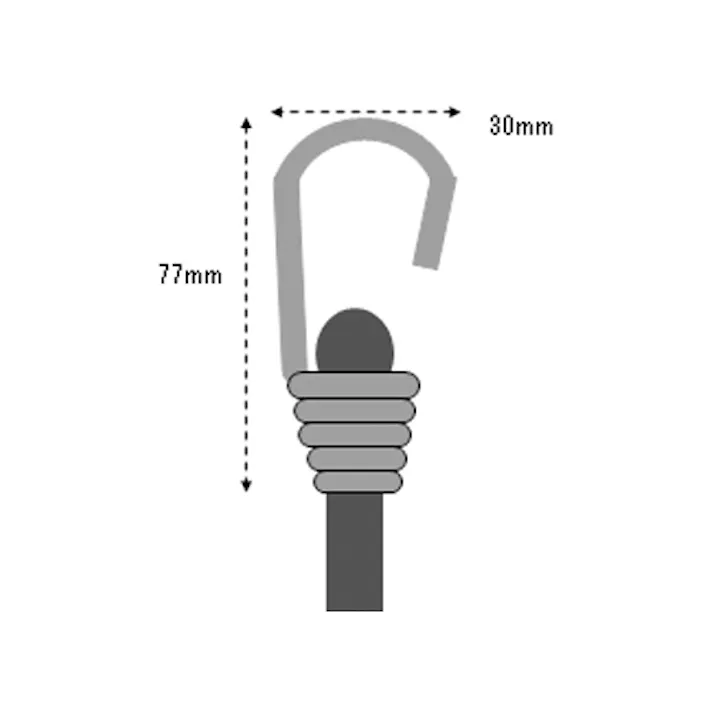 バンジーコード(強力型) 600mm EA628WB-12 4518340249769【別送品】