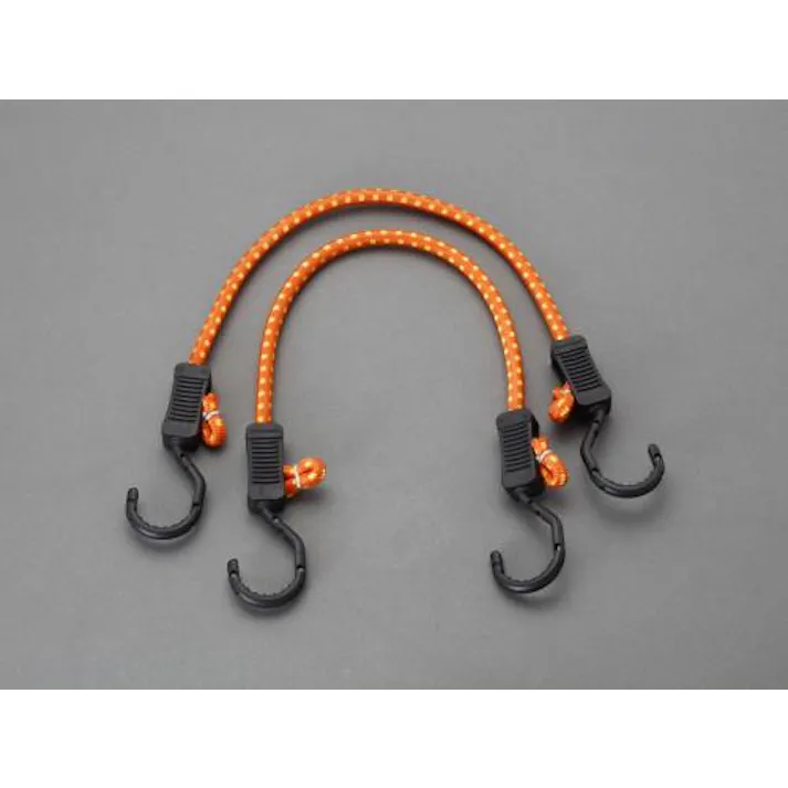 ESCO 152-762mm バンジーコード(アジャスタブル/オレンジ/2本 EA628WB-2A 4518340272361(CDC)【別送品】