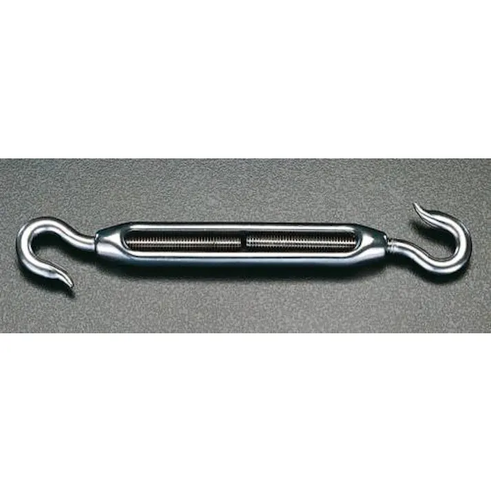ESCO 5/16" ターンバックル(フック&フック・ステンレス製) EA638CE-8A 4518340300071(CDC)【別送品】