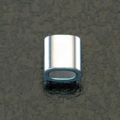 ワイヤーロープスリーブ(アルミ/10個) 0.81mm EA628SD-0.8 4518340300217【別送品】