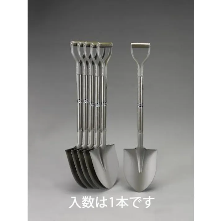 ショベル(先丸・木柄OD色) 228x295x980mm EA650BG-111 4518340305151【別送品】