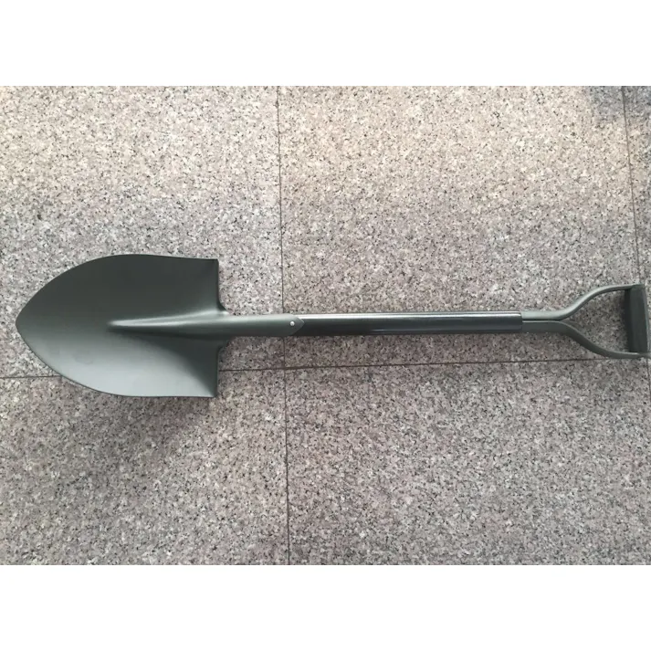 ショベル(先丸・木柄OD色) 228x295x980mm EA650BG-111 4518340305151【別送品】