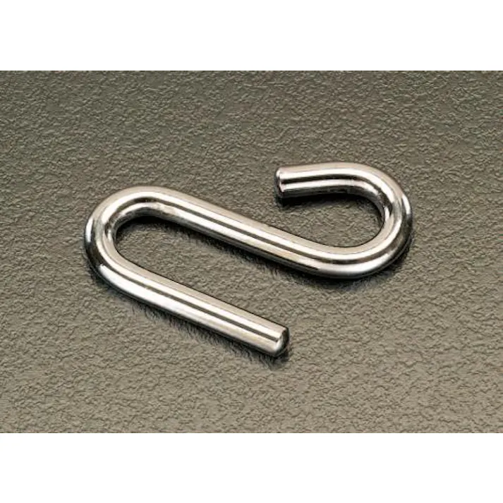 ESCO 60x 6.0mm Sフック(ステンレス製) EA638EG-12 4518340349735(CDC)【別送品】