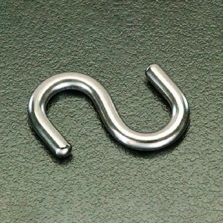 ESCO 53x 6.0mm Sフック(ステンレス製) EA638EG-31 4518340349834(CDC)【別送品】