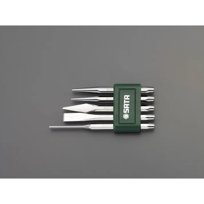 SATA ポンチセット 5本組 EA683PE 4518340382442【別送品】