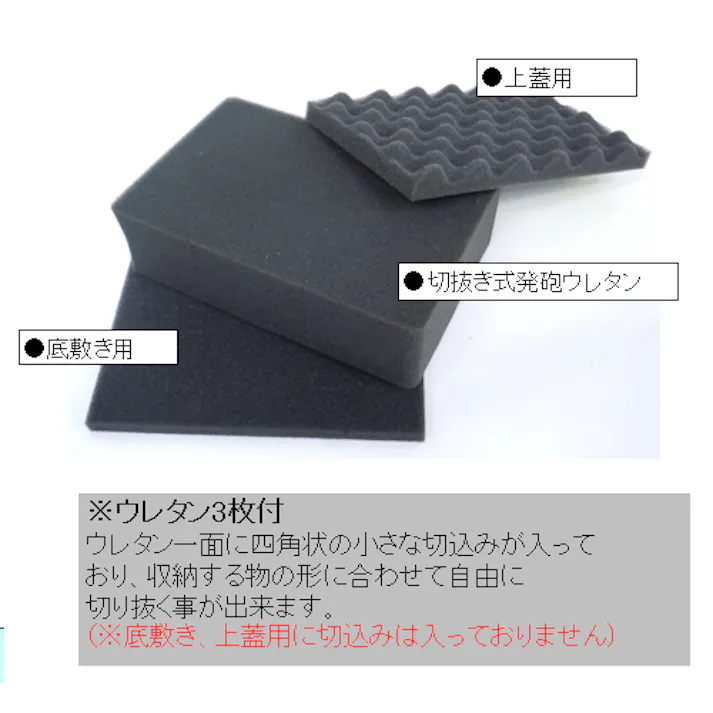 PELICANPRODUCTS 万能防水ケース(黒) 185x121x85mm/内寸 EA657-112 4518340422551【別送品】