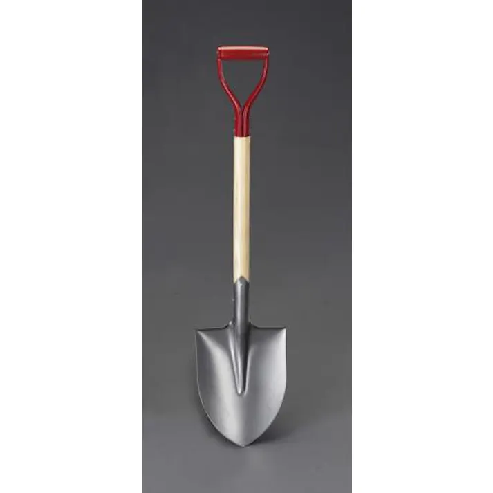 ショベル(先丸・木柄) 228x295x980mm EA650BG-91 4518340437319【別送品】