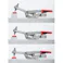 トグルクランプ(オートアジャスト) 249kg EA639WA-3 4518340509863【別送品】