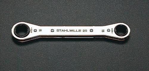 STAHLWILLE（スタビレー） 25-9X10 板ラチェットメガネ （41130910）[21]