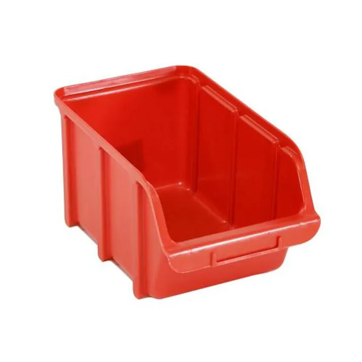 ESCO 145x240x127mm パーツトレー(重ね置型/赤) EA661CJ-3 4518340560871(CDC)【別送品】