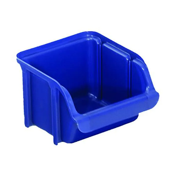 パーツトレー(重ね置型/青) 103x115x74mm EA661CJ-11 4518340560901【別送品】