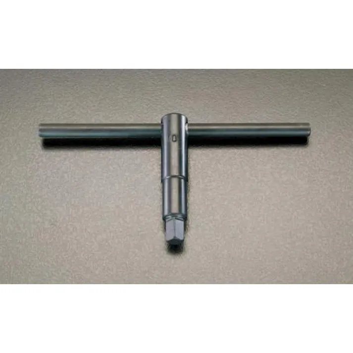 ESCO 7mm 四角チャックキーT型ハンドル EA613AP-7 4518340575431(CDC)【別送品】