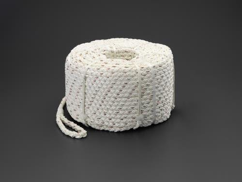 マーベル(MARVEL) テトロンロープ(両側アイ加工) 12mmx200m EA628MD-124 4518340594630【別送品】