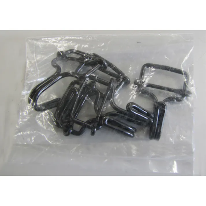 フック(スチール黒メッキ/5個) 30mm EA628RT-653 4518340653467【別送品】