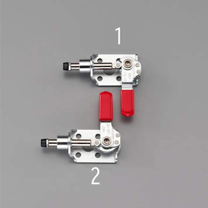 トグルクランプ(スチール製) 50kg EA639SE-2 4518340672345【別送品】