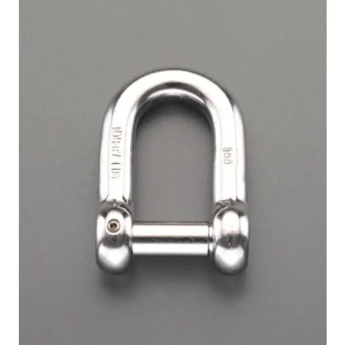 シャックル(ステンレス製) 1500kg EA638FB-42 4518340696778【別送品】