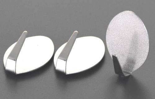 フック(粘着付/3個) 28x15mm EA638LL-1 4518340700291【別送品】