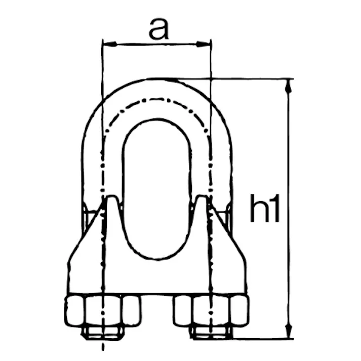 ワイヤークリップ(スチール製) 11.0mm EA638CL-56 4518340748033【別送品】