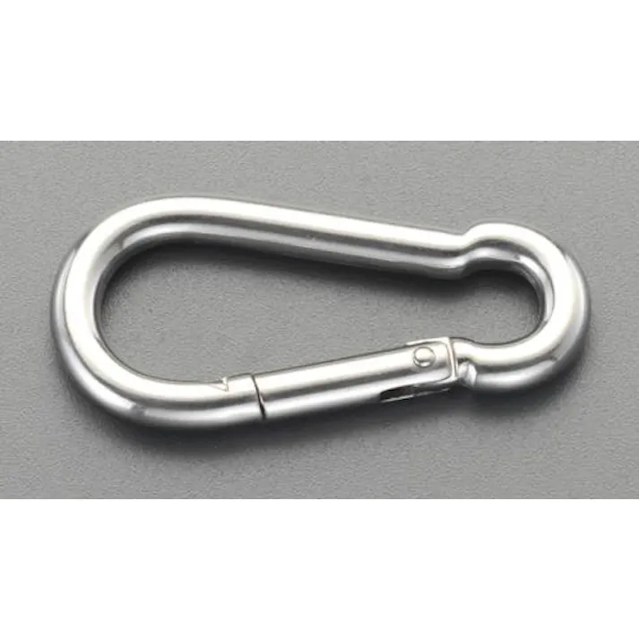 ESCO 80x 8mm スナップフック(ステンレス製) EA638JP-14 4518340750784(CDC)【別送品】