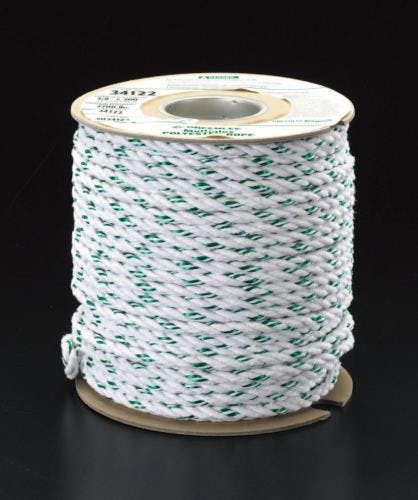 プーリングロープ 19.1mmx182m EA628GE-19C 4518340816053【別送品】