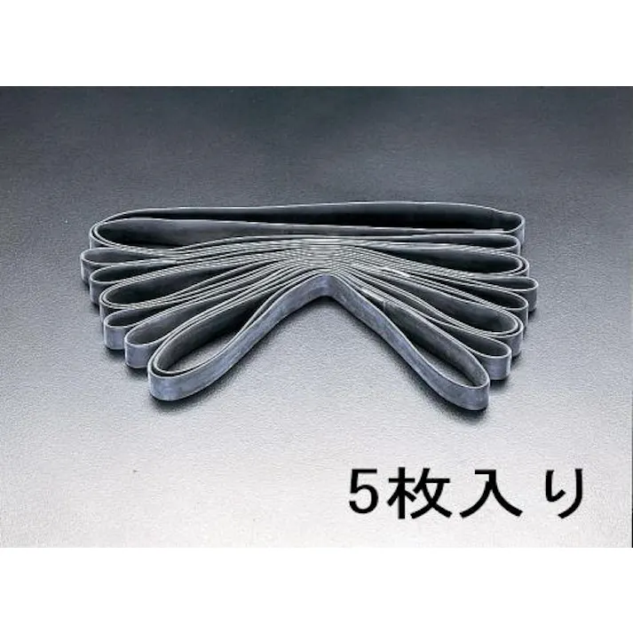 ESCO 700x17mm ゴム製リングベルト(5本) EA628WD-700 4518340829466(CDC)【別送品】