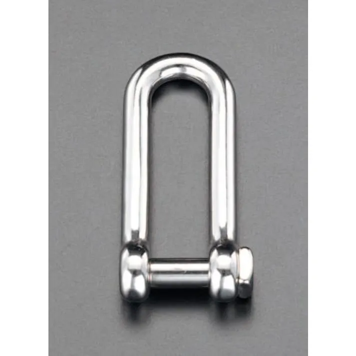 ESCO 8x62mm/250kg ロングシャックル(ステンレス製) EA638FB-8 4518340841505(CDC)【別送品】