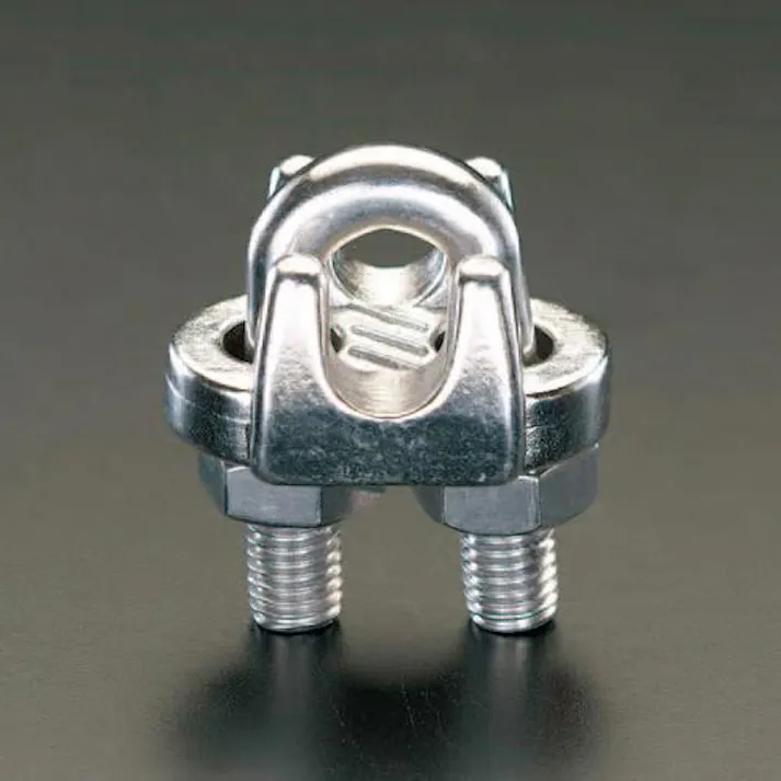 ワイヤークリップ(ステンレス製) 4mm EA638FZ-4 4518340842830【別送品】