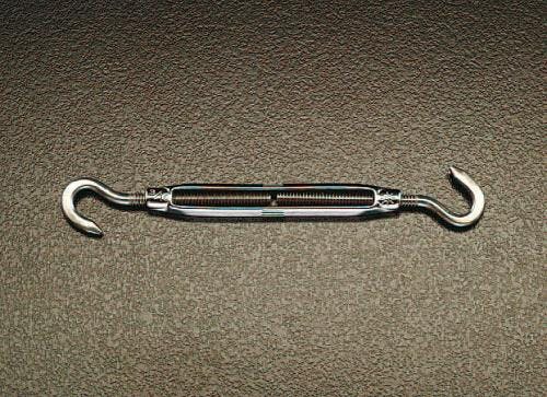 ターンバックル(Hook＆Hook/ステンレス製) 6.4mm EA638KG-22 4518340843363【別送品】