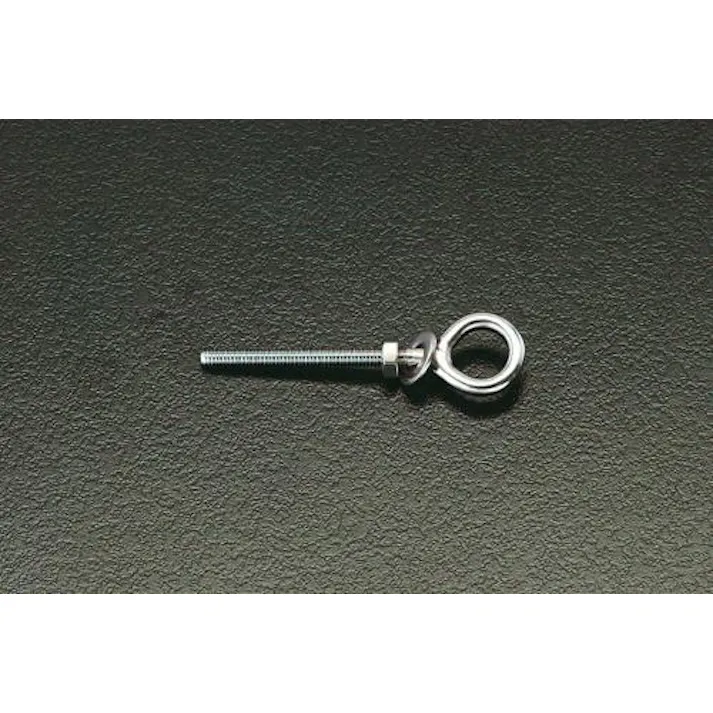 ロングアイボルト(ステンレス製) M10x80mm EA638MD-10 4518340846029【別送品】