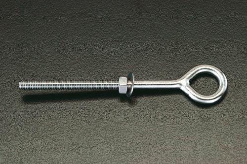 ロングアイボルト(ステンレス製) M12x200mm EA638ME-12 4518340846081【別送品】