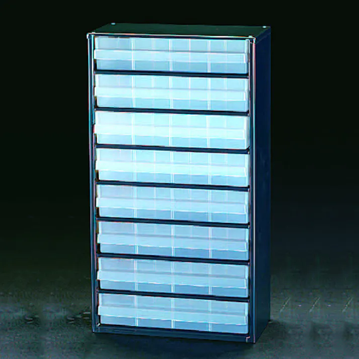 パーツキャビネット 307x150x555mm/1列 8段 EA661BA-4 4518340868069【別送品】