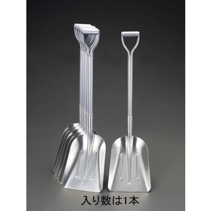 ショベル(角型・アルミ製) 298x403x1120mm EA650BG-98 4518340942202【別送品】