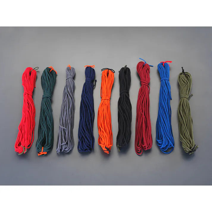 ひも・江戸打(ナイロン製・黒) 3.5mmx20m EA628PS-26 4548745023039【別送品】